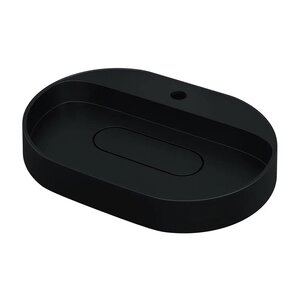 Изображение товара Раковина Uperwood Tanos Quartz, 55 см, черный матовый уголь