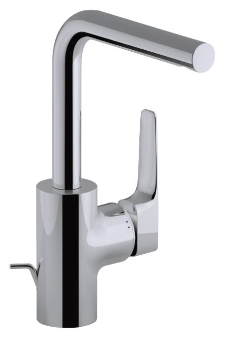 Изображение товара Смеситель Jacob Delafon ALEO+ E72278-CP для раковины с поворотным изливом и донным клапаном