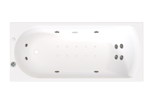Изображение товара Гидромассажная ванна Радомир Николь 180x80 см с гидромассажем и хромотерапией