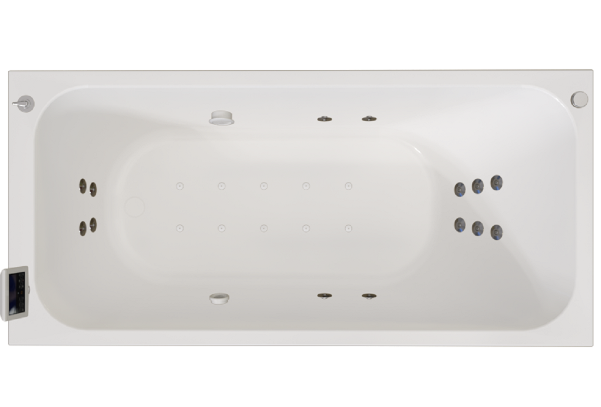Изображение товара Гидромассажная ванна Радомир Прованс 170x80 см с гидромассажем и хромотерапией