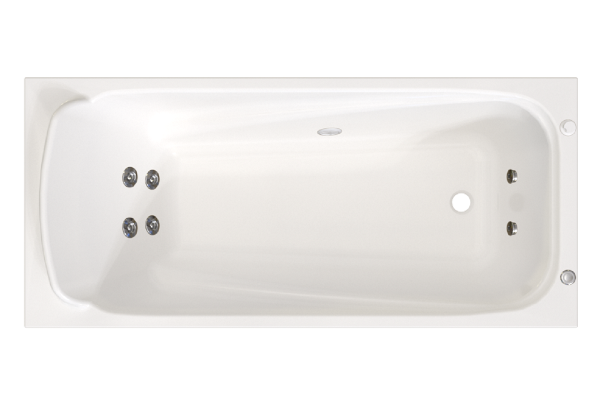 Изображение товара Гидромассажная ванна Радомир Роза 2-79-2-0-9-208Р 169x77 см