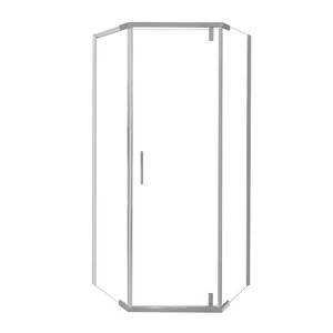 Изображение товара Душевой уголок Olive'S Viar VR-90C5-SW-C 90x90 см с прозрачным стеклом и хром профилем