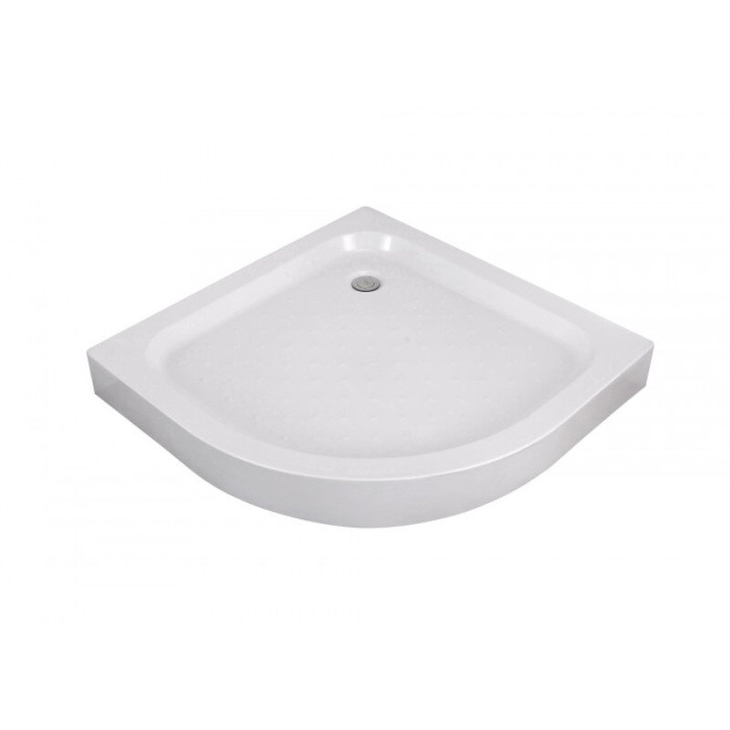 Изображение товара Душевой поддон Olive'S Mino 90x90 см четверть круга низкий белый из ABS
