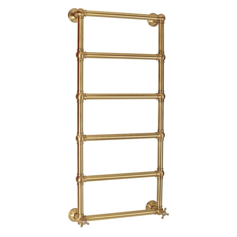 Изображение товара Полотенцесушитель электрический Migliore Colosseum ML.CLS-EL.310.BR, 48 x 111 см, бронза, провод слева