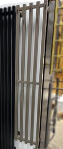 Изображение товара Полотенцесушитель электрический Secado Сандриго 5К, ширина 28 см, высота 150 см, с крючками, цвет RAL 7048 матовый