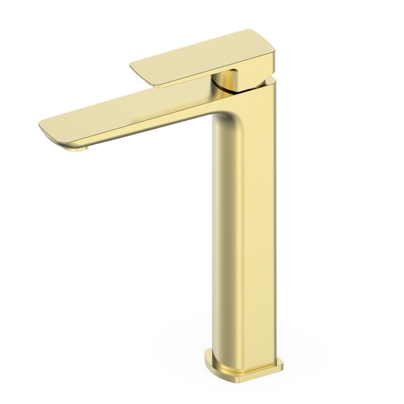 Изображение товара Смеситель для раковины Oliveeka D-Line OL-239003-BG, золото матовое