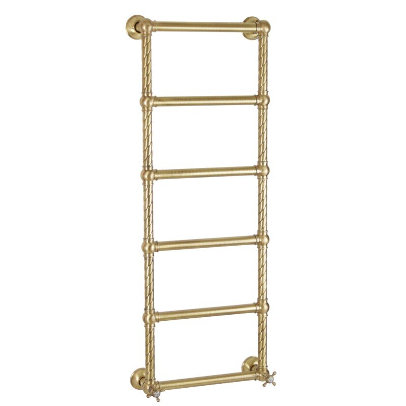 Изображение товара Полотенцесушитель водяной Migliore Edera ML.EDR-HY.210.BR, ширина 40 см, высота 120 см, бронза