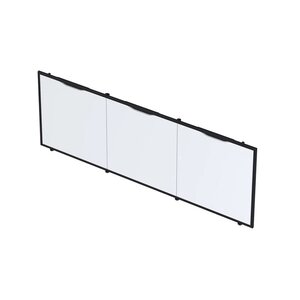 Изображение товара Экран для ванны 1Marka Grunge Loft 160, GL160IceWhite, фронтальный, цвет супер айс белый