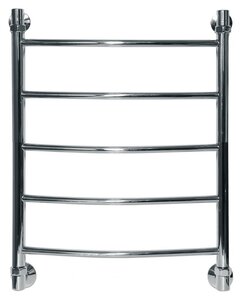 Изображение товара Полотенцесушитель водяной Ника Arc ЛД 5-Cr, высота 63 см, ширина 56 см, цвет хром