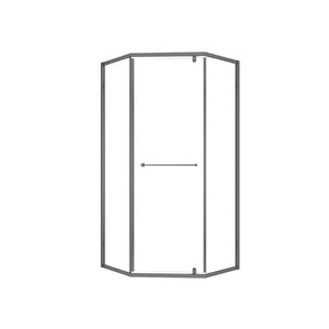 Изображение товара Душевой уголок Olive'S Kabrera KB-90C5-SW-GB, 90 х 90 см, стекло прозрачное, профиль черный матовый