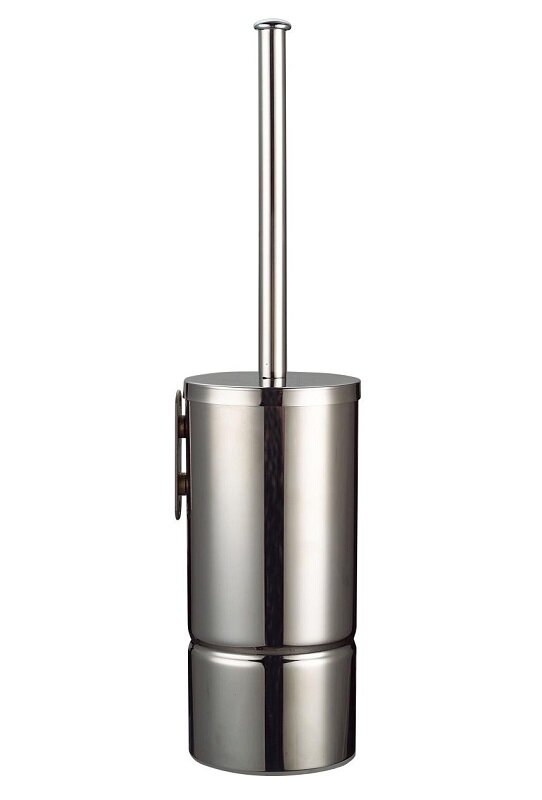 Изображение товара Ершик для унитаза Nofer 09071.B хром нержавеющая сталь напольный настенный