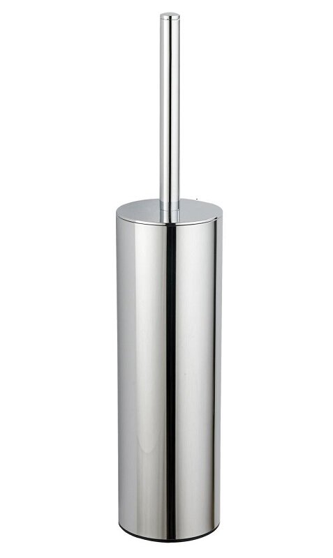 Изображение товара Ершик для унитаза Nofer 09073.S хром матовый напольный настенный