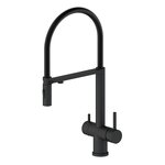 Смеситель для кухонной мойки Oliveeka K OL-458009-MB, с подключением к фильтру, черный матовый - фото 1