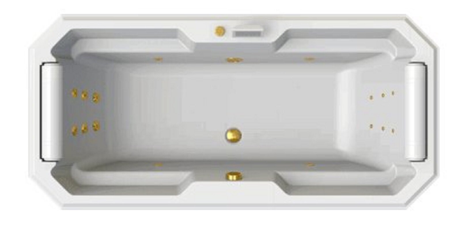 Изображение товара Акриловая ванна Fra Grande Фернандо-Gold 4-01-3-0-0-422, 190 x 90 см, комплектация Релакс золото 200, белая Изображение товара Акриловая ванна Fra Grande Фернандо-Gold 4-01-3-0-0-422, 190 x 90 см, комплектация Релакс золото 200, белая