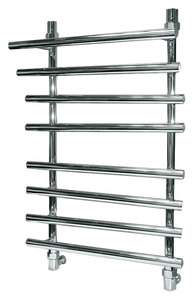 Изображение товара Полотенцесушитель водяной Ника Bamboo ЛБ3 8-Cr, 80 x 60 см цвет хром