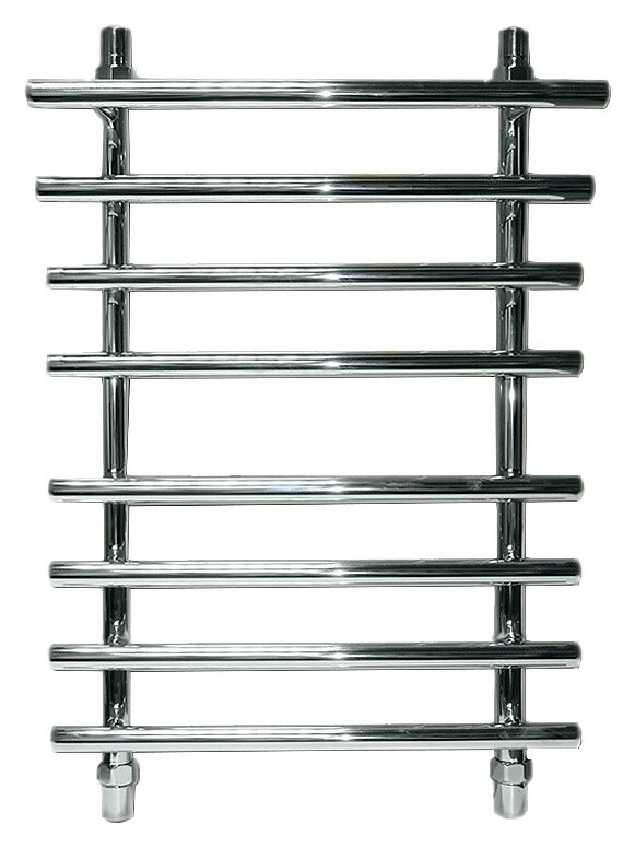 Изображение товара Водяной полотенцесушитель Ника Bamboo ЛБ3 8-Cr 80х50 см хром нержавеющая сталь