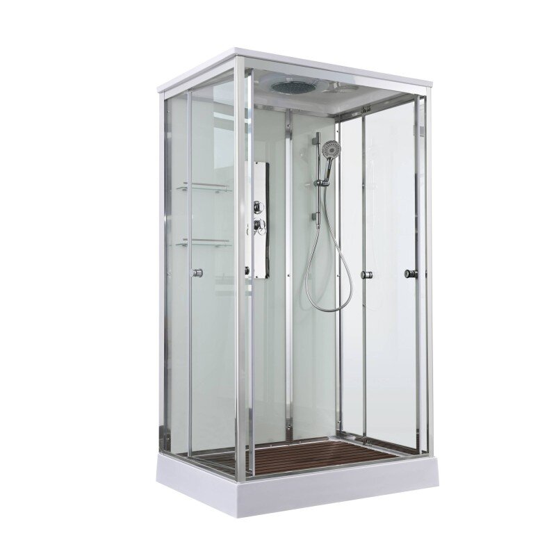 Изображение товара Душевая кабина AvaCan V2012 78250 120x90 см с крышей и низким поддоном