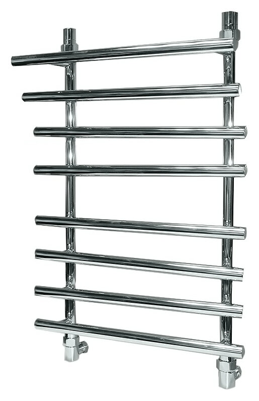 Изображение товара Полотенцесушитель водяной Ника Bamboo ЛБ3 8-Cr 80x40 см хром для ванной комнаты