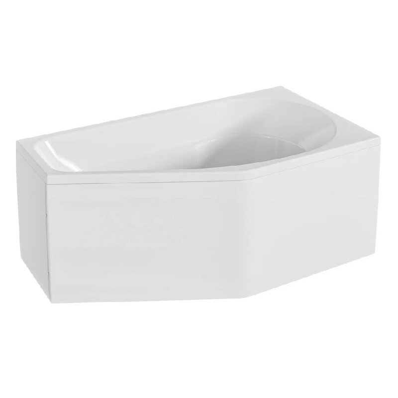 Изображение товара Ванна акриловая 1Marka Deep 01ди1580л/01ди1580п, 150 x 80 см, левая/правая, цвет белый