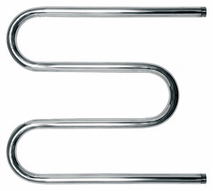 Изображение товара Полотенцесушитель водяной Ника Simple М-1 цвет хром, 50 x 80 см