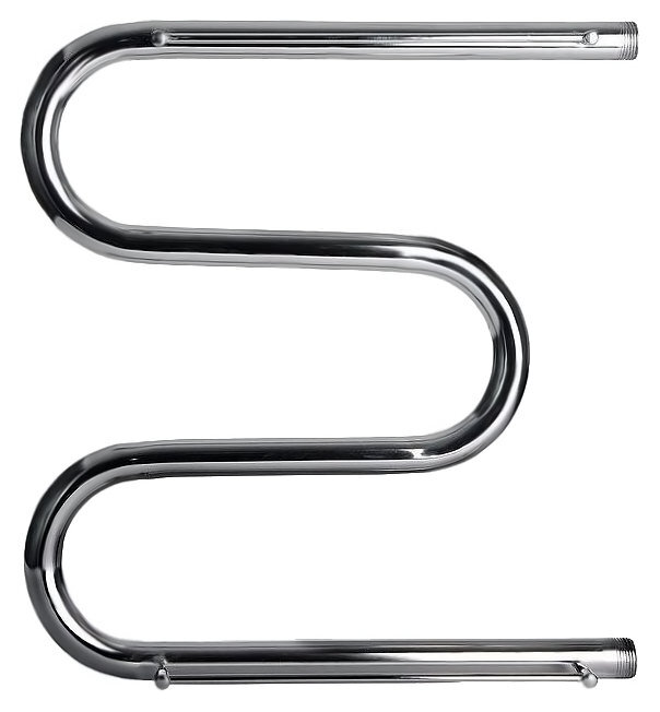 Изображение товара Водяной полотенцесушитель Ника Simple М-1 60x40 см нержавеющая сталь хром