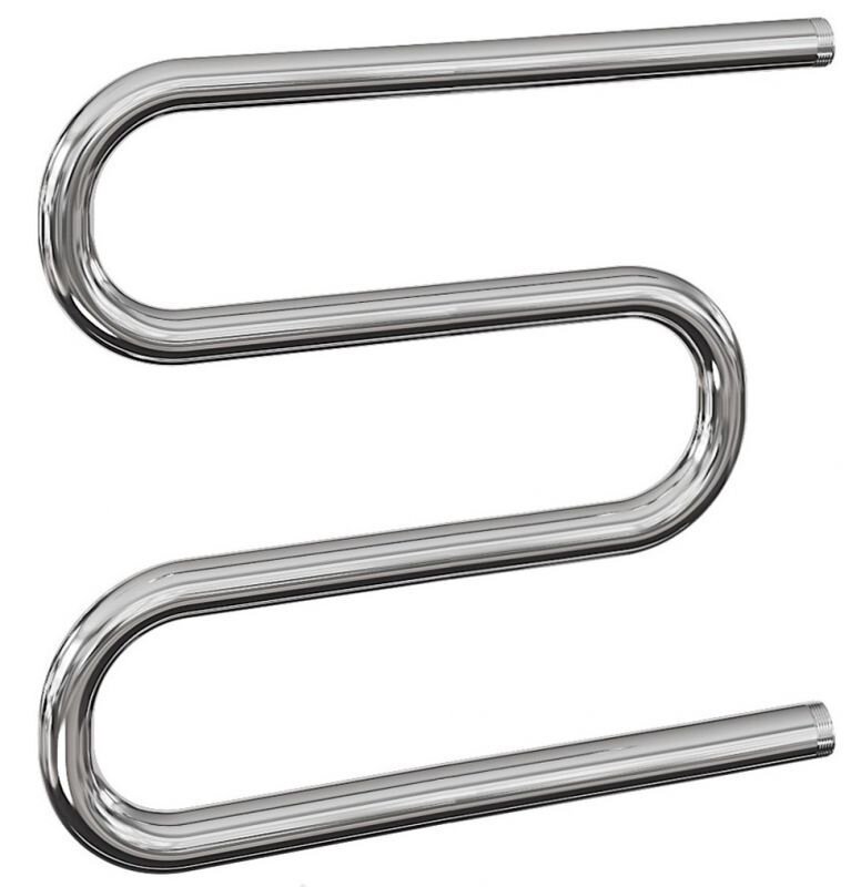 Изображение товара Полотенцесушитель водяной Ника Simple М-1 цвет хром, 60 x 70 см