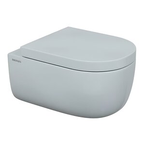 Изображение товара Подвесной безободковый унитаз Berges Ego XL 082124, крышка микролифт, белый