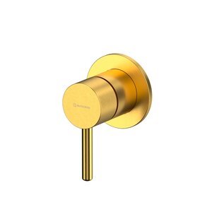 Изображение товара Смеситель для душа Whitecross Y brushed gold, 2-Y1241GLB, внешняя часть, цвет золото брашированное PVD