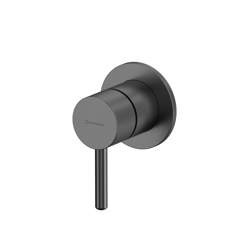Изображение товара Смеситель для душа Whitecross Y gunmetal, 2-Y1241GM, внешняя часть, цвет оружейная сталь PVD