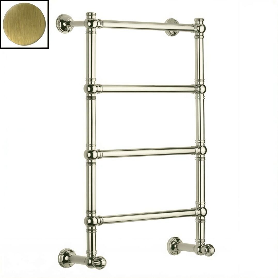 Изображение товара Полотенцесушитель водяной Margaroli Armonia 9-464-5 94645505RB, высота 93 см, ширина 66.5 см, Rubb. Brass