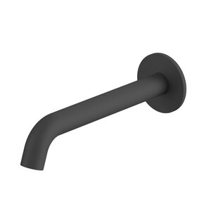 Изображение товара Излив для ванны Whitecross Y black Y1202BL, 22 см, цвет черный матовый