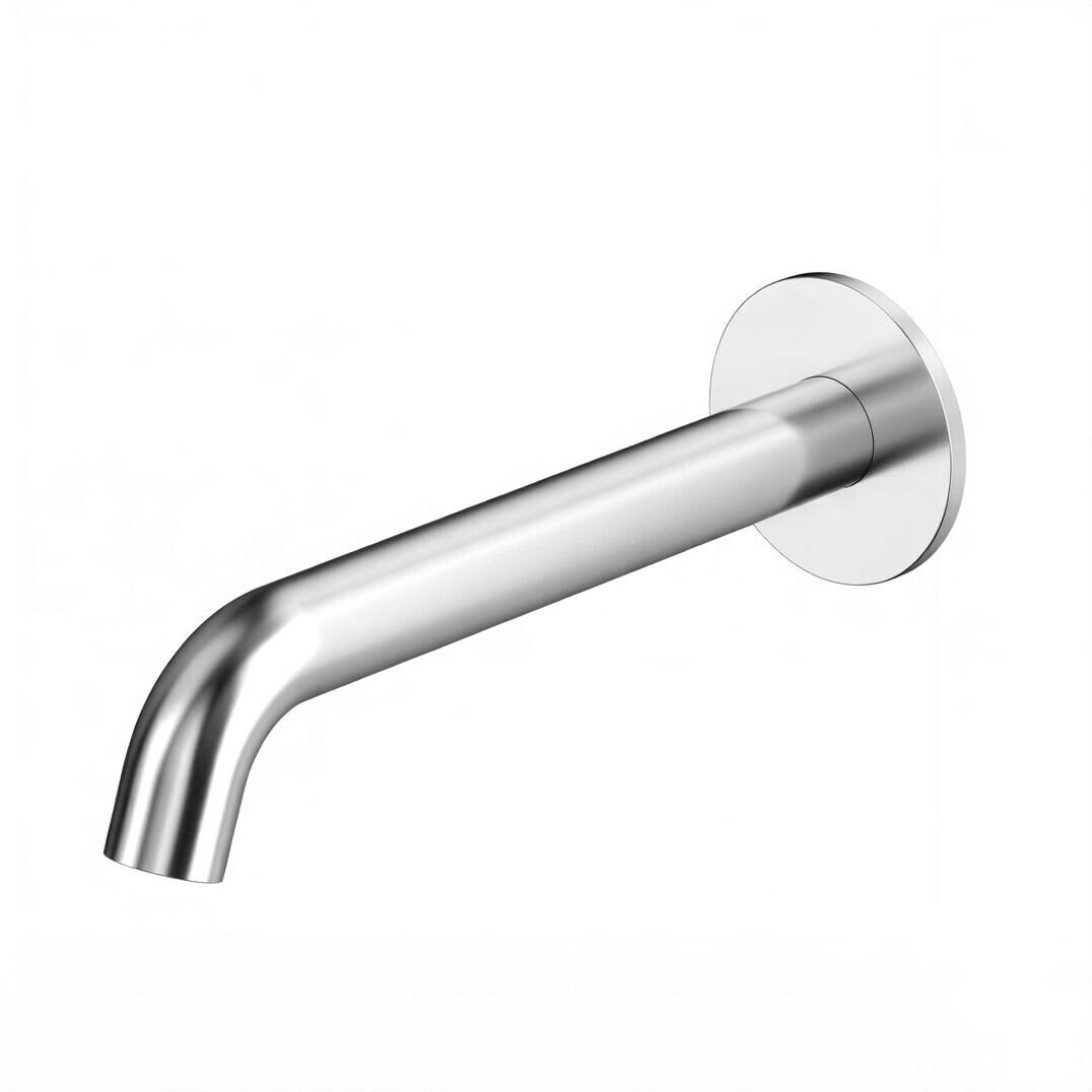 Изображение товара Излив для ванны Whitecross Y brushed nickel Y1202NIB, 22 см, цвет брашированный никель PVD