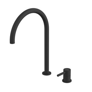 Изображение товара Смеситель для раковины Whitecross Y black Y1218BL с выносным управлением