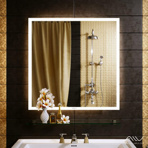 Изображение товара Зеркало Alavann Bella-35 ALV0028001 с LED подсветкой 80 см