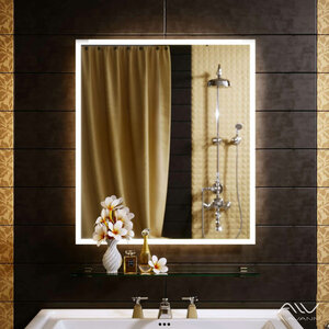 Изображение товара Зеркало с подсветкой Alavann Bella-35 70 см IP33 LED инфракрасный выключатель
