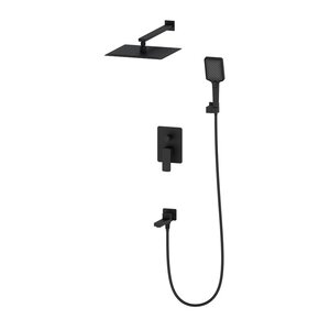 Изображение товара Душевая система Oliveeka D OL-939003-MB, черный матовый