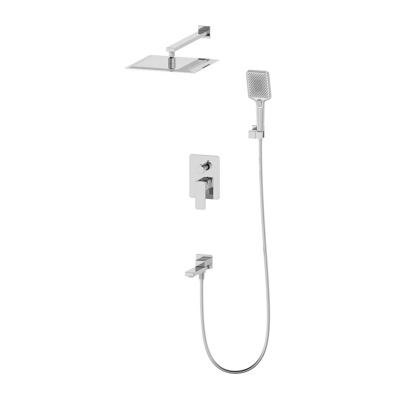 Изображение товара Душевая система Oliveeka D OL-939003-BN с 3 режимами и встроенным смесителем Изображение товара Душевая система Oliveeka D OL-939003-BN с 3 режимами и встроенным смесителем