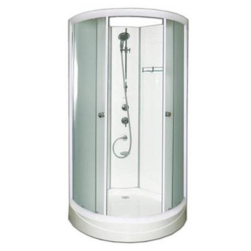 Изображение товара Душевая кабина Радомир Паола 103х103 см стекло матовое без гидромассажа