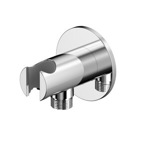 Изображение товара Шланговое подключение Whitecross Y chrome Y1015CR, с держателем, цвет хром