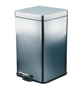 Изображение товара Корзина для мусора Nofer 09111.12.S 12 л с педалью сатин нержавеющая сталь