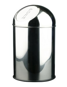 Изображение товара Корзина для мусора Nofer 14114.10.B, 10 л, хром