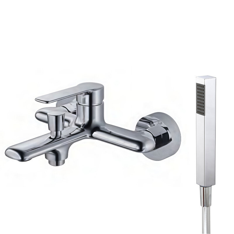 Изображение товара Смеситель для ванны и душа Maretti Aria AR22RF845, с душевым гарнитуром, хром