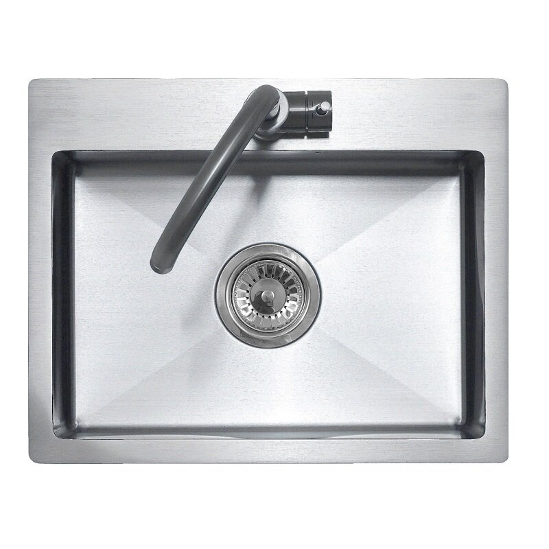 Изображение товара Мойка кухонная Melana ProfLine MLN-R5040H 3,0/200, 50 см, нержавеющая сталь, сатин