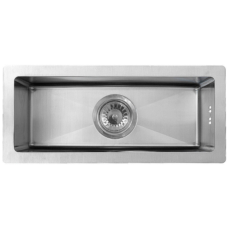 Изображение товара Мойка кухонная Melana ProfLine MLN-R2250H 3,0/150, 22 см, нержавеющая сталь, сатин