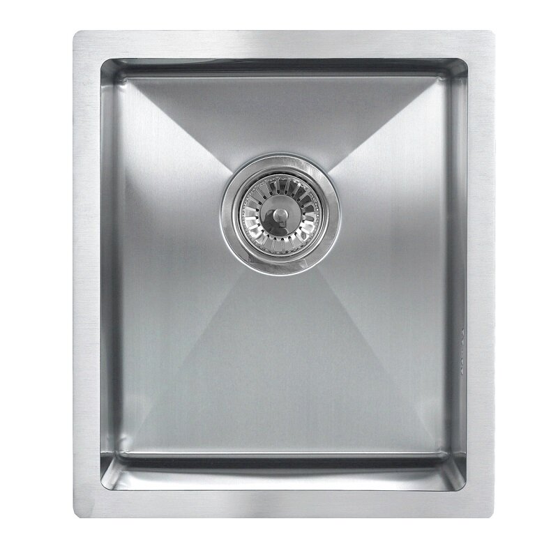 Изображение товара Мойка кухонная Melana ProfLine MLN-R3844H 3,0/200, 38 см, нержавеющая сталь, сатин