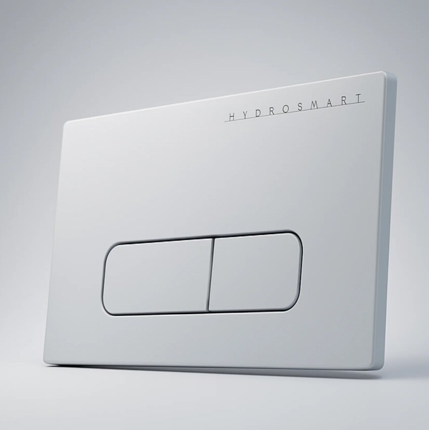 Изображение товара Клавиша смыва Hydrosmart 07811.W механическая белая