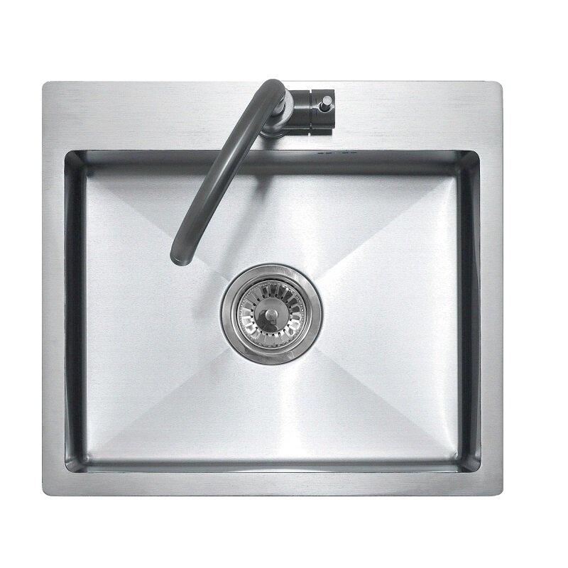 Изображение товара Мойка кухонная Melana ProfLine MLN-R5045H 3,0/200, 50 см, нержавеющая сталь, сатин