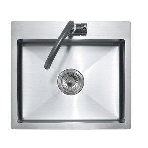 Изображение товара Кухонная мойка Melana ProfLine MLN-R5045H 50 см нержавеющая сталь сатин