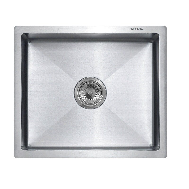 Изображение товара Мойка Melana ProfLine MLN-R5245H 52 см с шумоизоляцией и толщиной 3 мм
