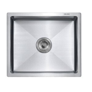 Изображение товара Кухонная мойка Melana ProfLine MLN-R5245H из нержавеющей стали 52 см с сатиновой поверхностью
